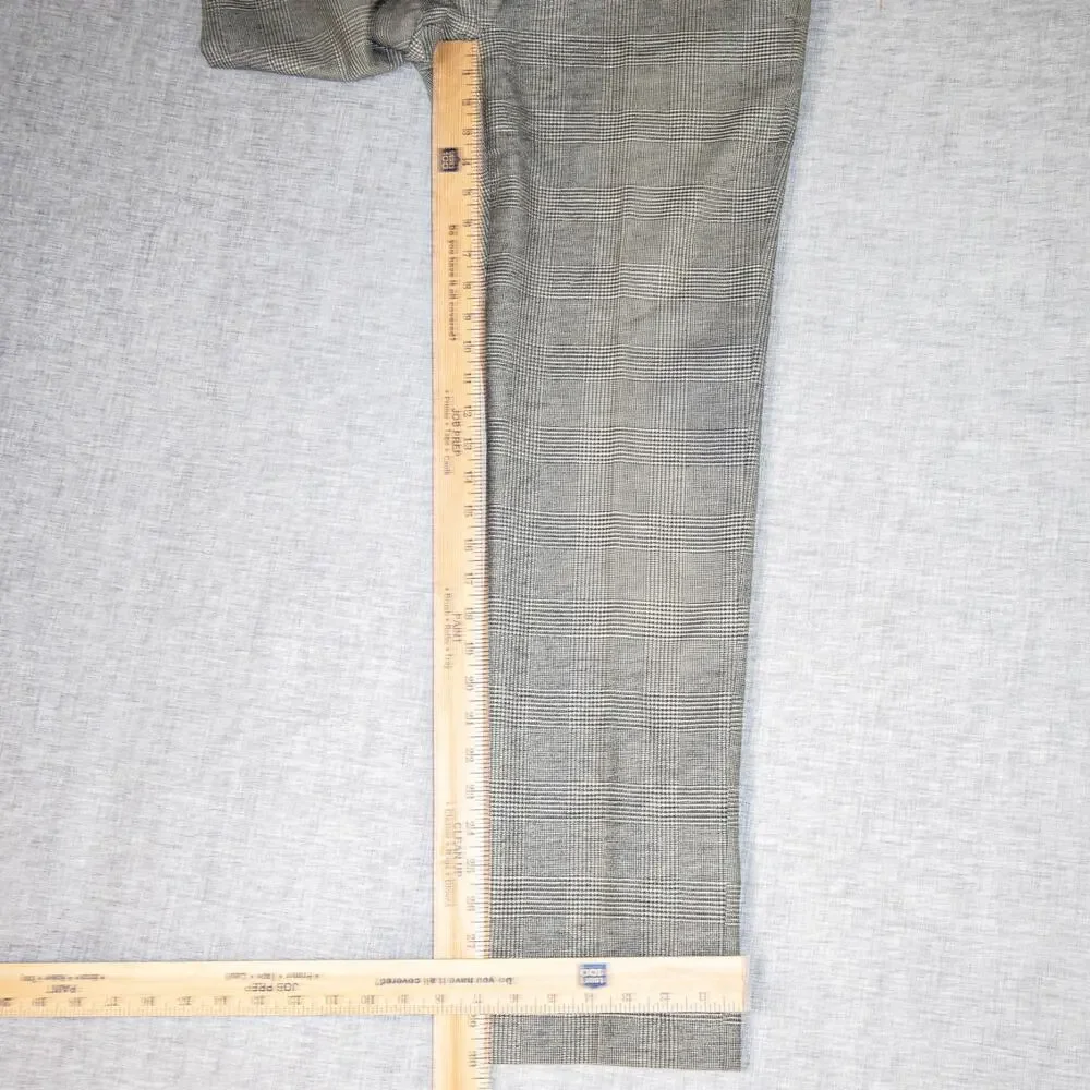 J.Crew Ludlow Slim Houndstooth Tweed Pant Wool Vitale Barberis Cononico 29